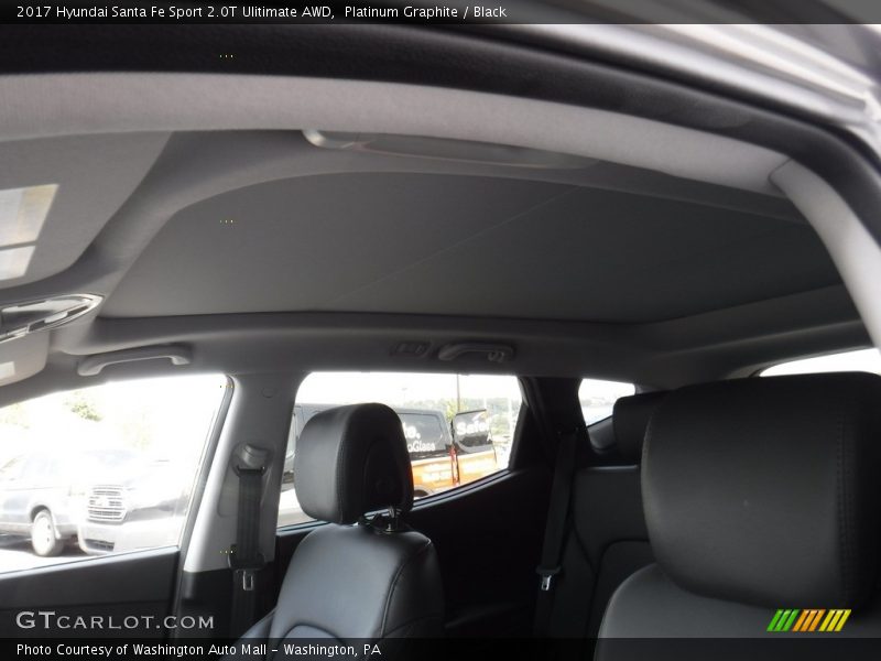 Platinum Graphite / Black 2017 Hyundai Santa Fe Sport 2.0T Ulitimate AWD