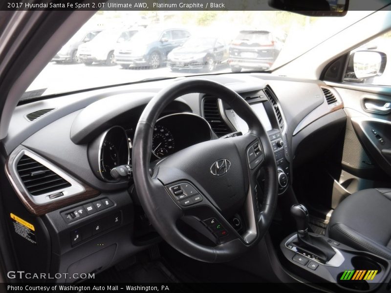 Platinum Graphite / Black 2017 Hyundai Santa Fe Sport 2.0T Ulitimate AWD
