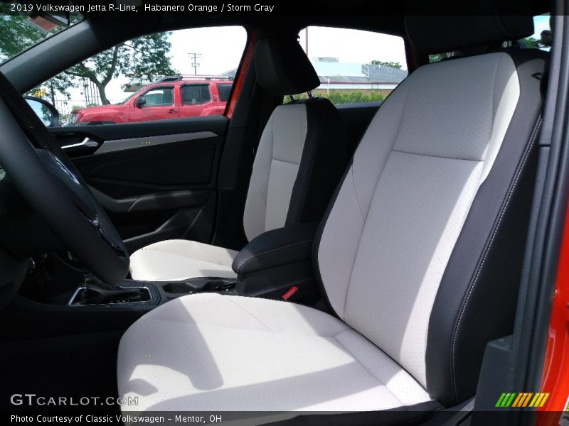 Habanero Orange / Storm Gray 2019 Volkswagen Jetta R-Line