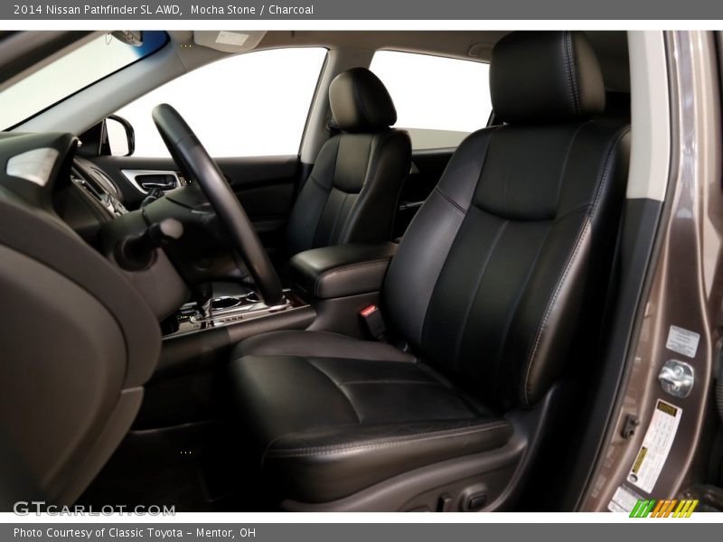 Mocha Stone / Charcoal 2014 Nissan Pathfinder SL AWD
