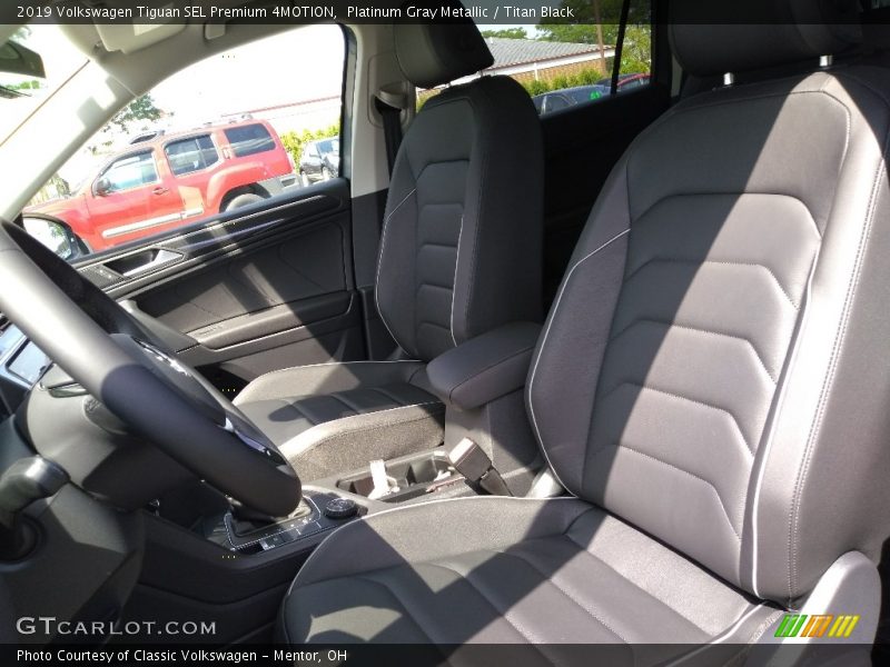 Platinum Gray Metallic / Titan Black 2019 Volkswagen Tiguan SEL Premium 4MOTION