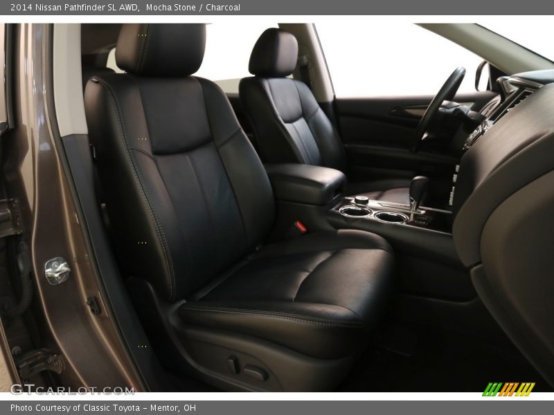 Mocha Stone / Charcoal 2014 Nissan Pathfinder SL AWD