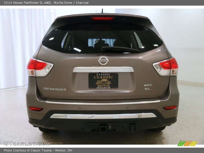 Mocha Stone / Charcoal 2014 Nissan Pathfinder SL AWD