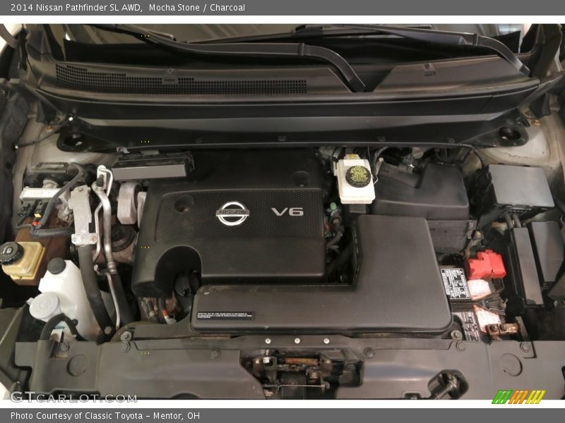 Mocha Stone / Charcoal 2014 Nissan Pathfinder SL AWD