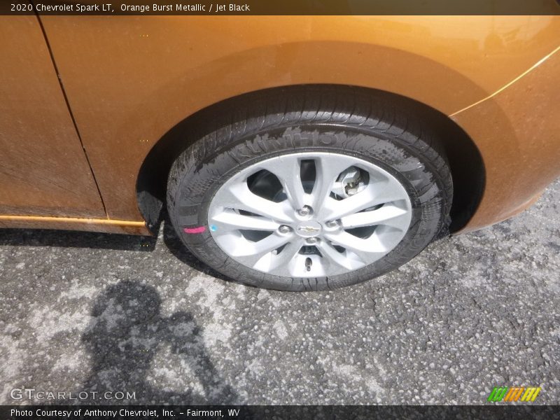 Orange Burst Metallic / Jet Black 2020 Chevrolet Spark LT