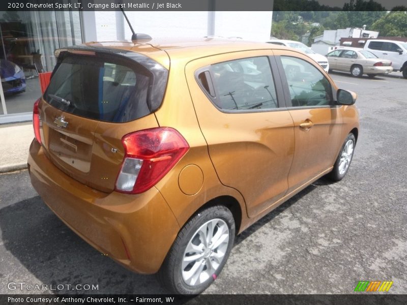 Orange Burst Metallic / Jet Black 2020 Chevrolet Spark LT