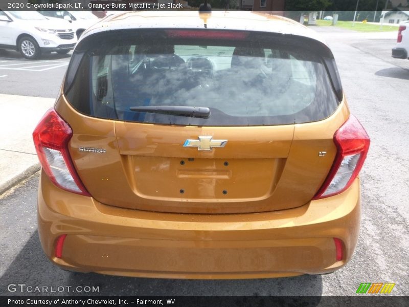 Orange Burst Metallic / Jet Black 2020 Chevrolet Spark LT