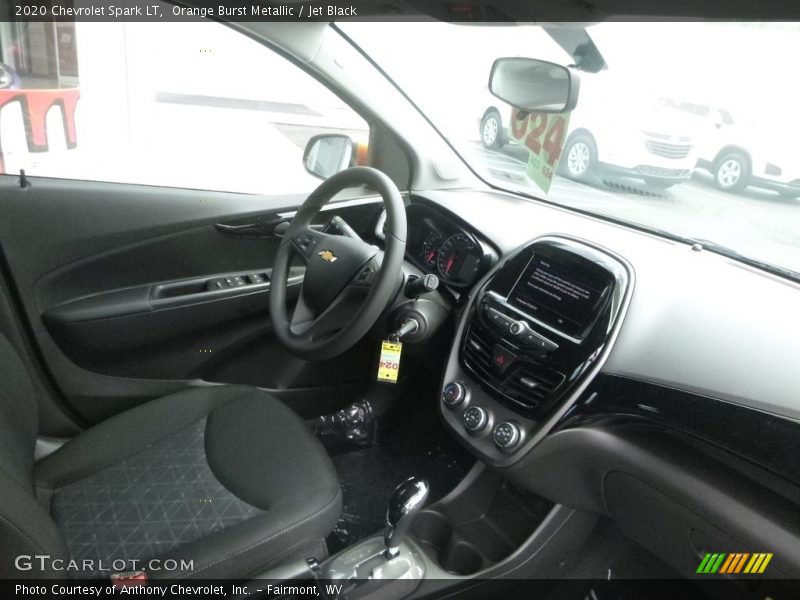 Orange Burst Metallic / Jet Black 2020 Chevrolet Spark LT