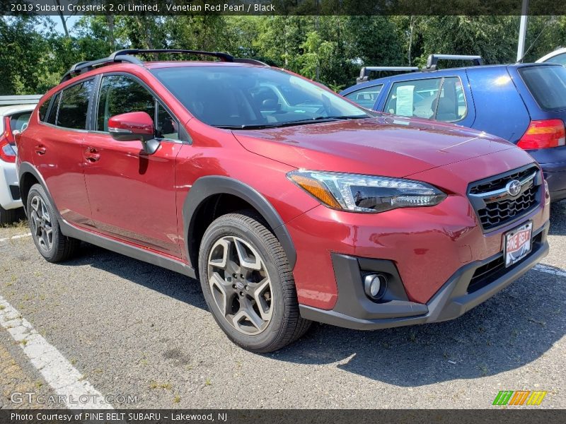 Venetian Red Pearl / Black 2019 Subaru Crosstrek 2.0i Limited