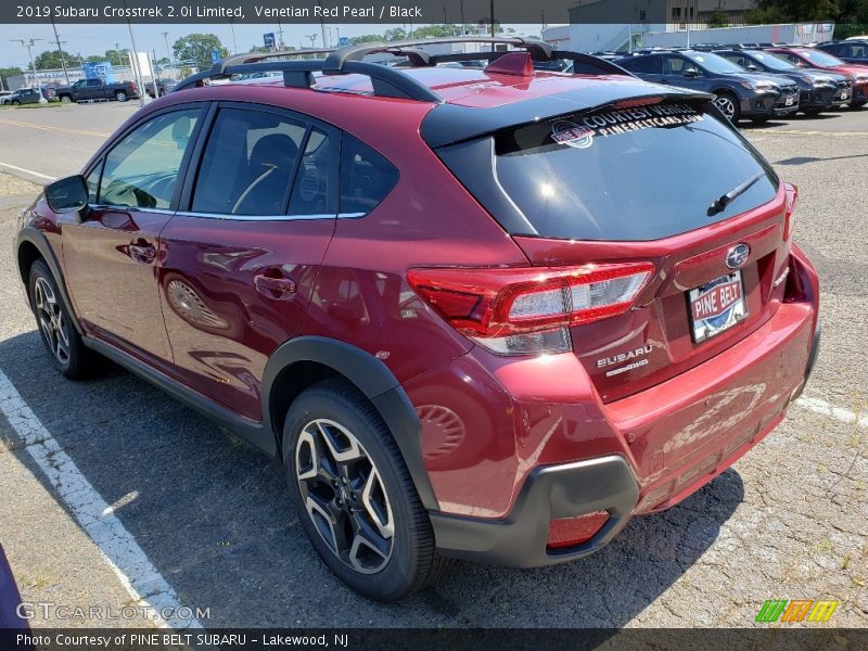 Venetian Red Pearl / Black 2019 Subaru Crosstrek 2.0i Limited