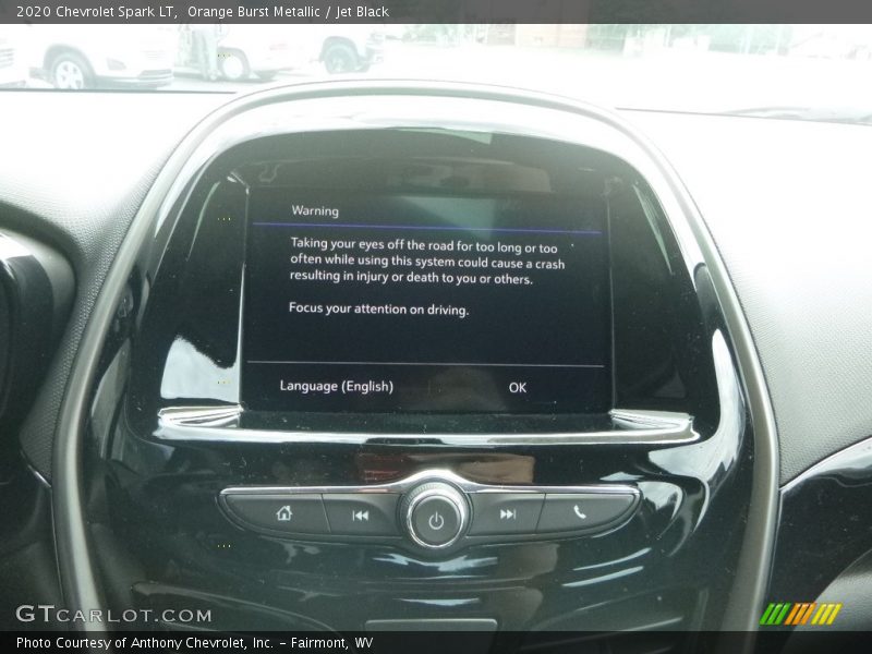 Controls of 2020 Spark LT