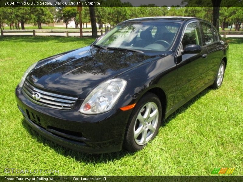 Black Obsidian / Graphite 2004 Infiniti G 35 x Sedan
