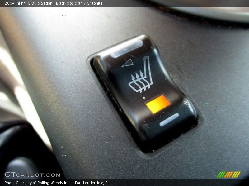 Black Obsidian / Graphite 2004 Infiniti G 35 x Sedan