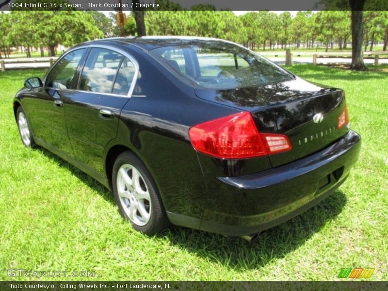 Black Obsidian / Graphite 2004 Infiniti G 35 x Sedan