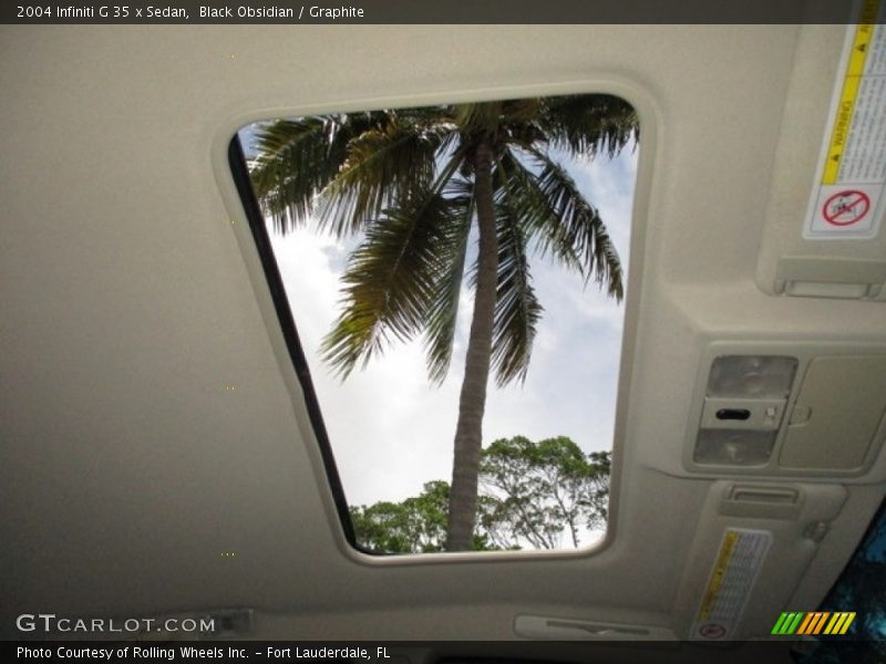 Black Obsidian / Graphite 2004 Infiniti G 35 x Sedan
