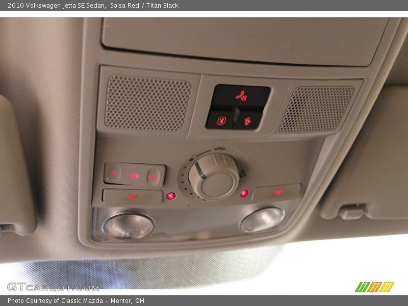 Salsa Red / Titan Black 2010 Volkswagen Jetta SE Sedan