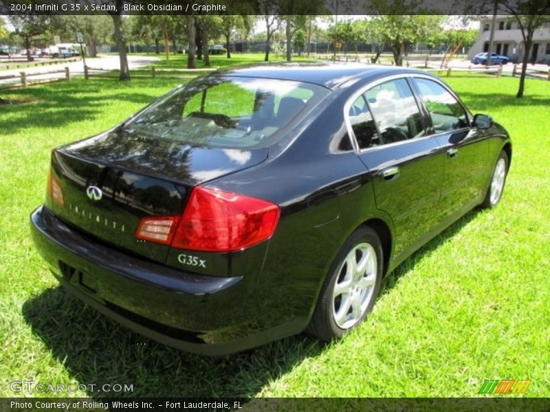 Black Obsidian / Graphite 2004 Infiniti G 35 x Sedan