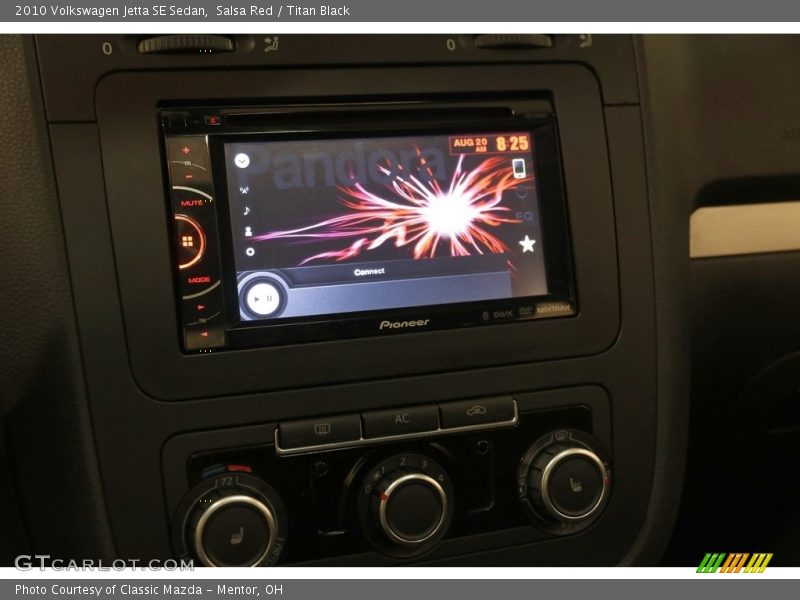 Salsa Red / Titan Black 2010 Volkswagen Jetta SE Sedan