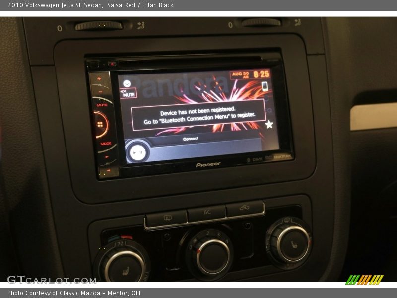 Salsa Red / Titan Black 2010 Volkswagen Jetta SE Sedan