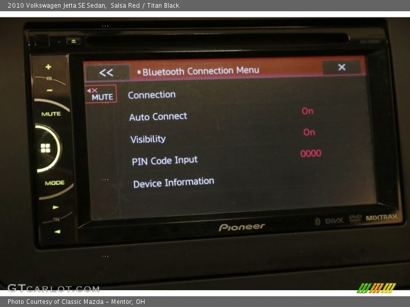 Salsa Red / Titan Black 2010 Volkswagen Jetta SE Sedan