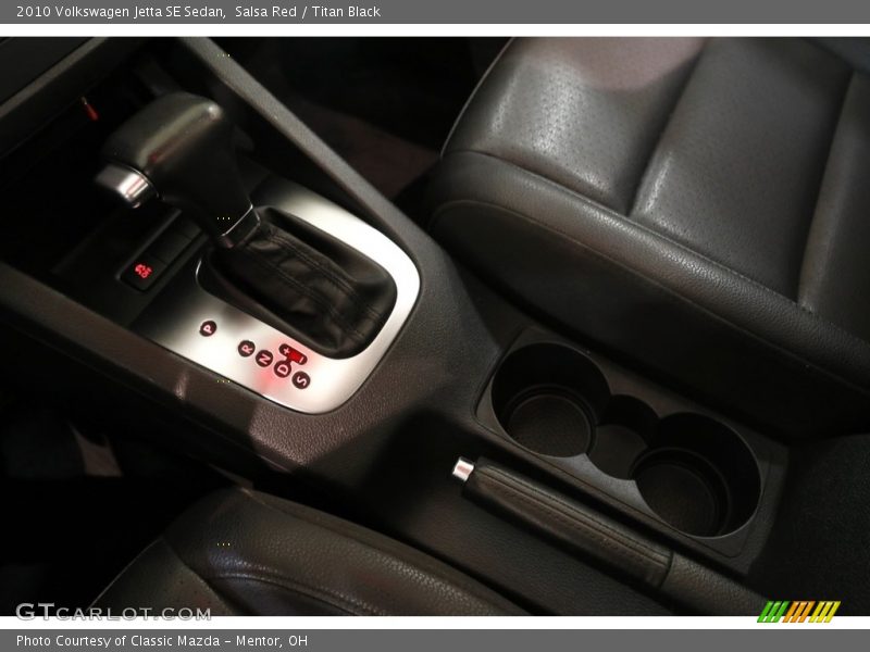 Salsa Red / Titan Black 2010 Volkswagen Jetta SE Sedan