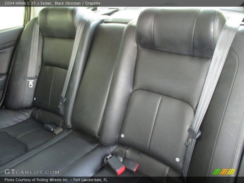 Black Obsidian / Graphite 2004 Infiniti G 35 x Sedan