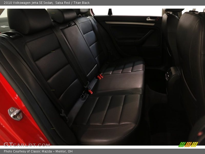 Salsa Red / Titan Black 2010 Volkswagen Jetta SE Sedan
