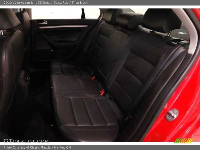 Salsa Red / Titan Black 2010 Volkswagen Jetta SE Sedan