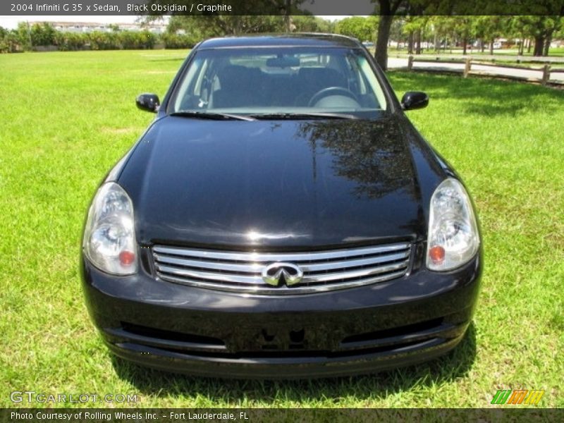 Black Obsidian / Graphite 2004 Infiniti G 35 x Sedan