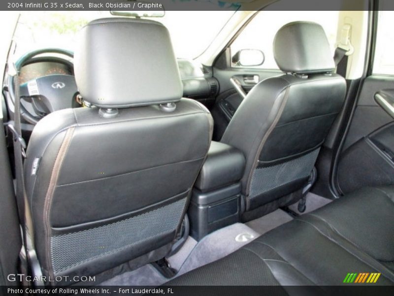Black Obsidian / Graphite 2004 Infiniti G 35 x Sedan