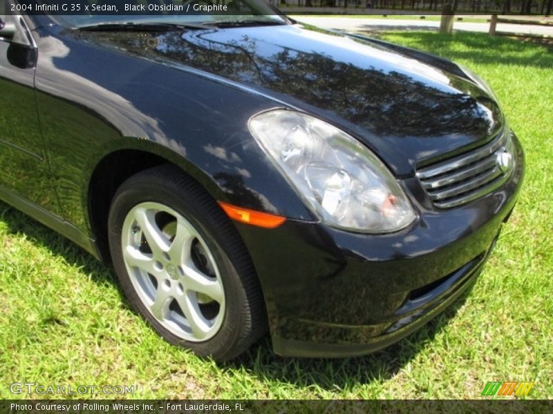 Black Obsidian / Graphite 2004 Infiniti G 35 x Sedan
