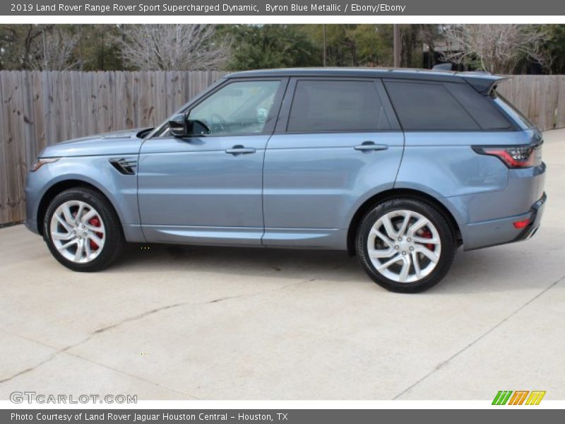 Byron Blue Metallic / Ebony/Ebony 2019 Land Rover Range Rover Sport Supercharged Dynamic