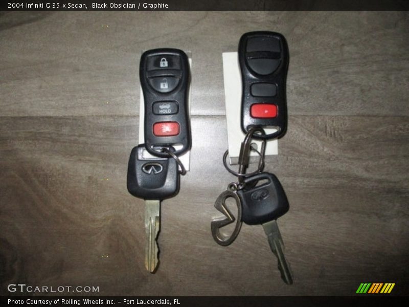 Black Obsidian / Graphite 2004 Infiniti G 35 x Sedan