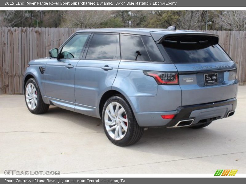 Byron Blue Metallic / Ebony/Ebony 2019 Land Rover Range Rover Sport Supercharged Dynamic