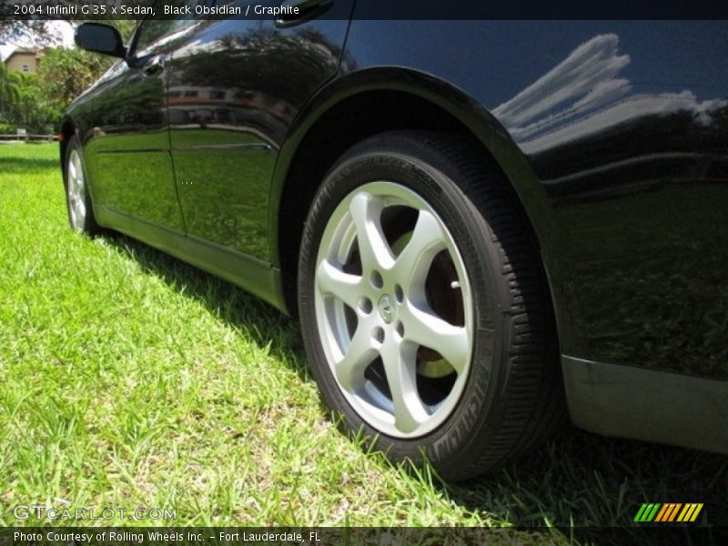 Black Obsidian / Graphite 2004 Infiniti G 35 x Sedan