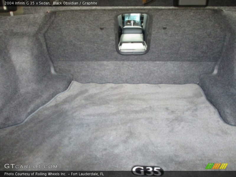 Black Obsidian / Graphite 2004 Infiniti G 35 x Sedan