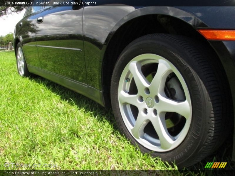 Black Obsidian / Graphite 2004 Infiniti G 35 x Sedan