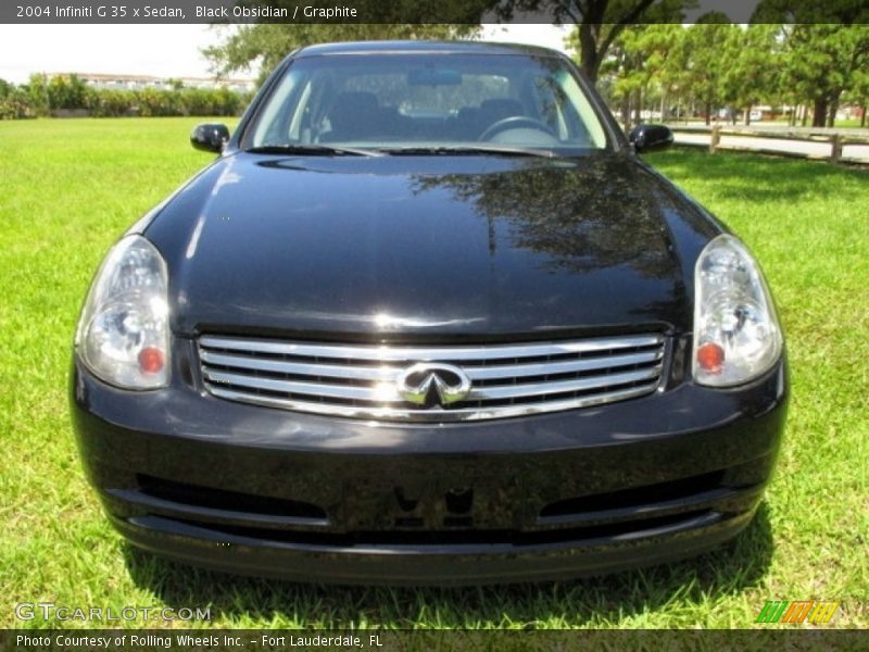 Black Obsidian / Graphite 2004 Infiniti G 35 x Sedan