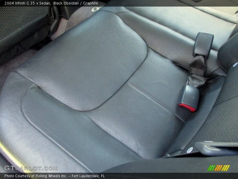Black Obsidian / Graphite 2004 Infiniti G 35 x Sedan