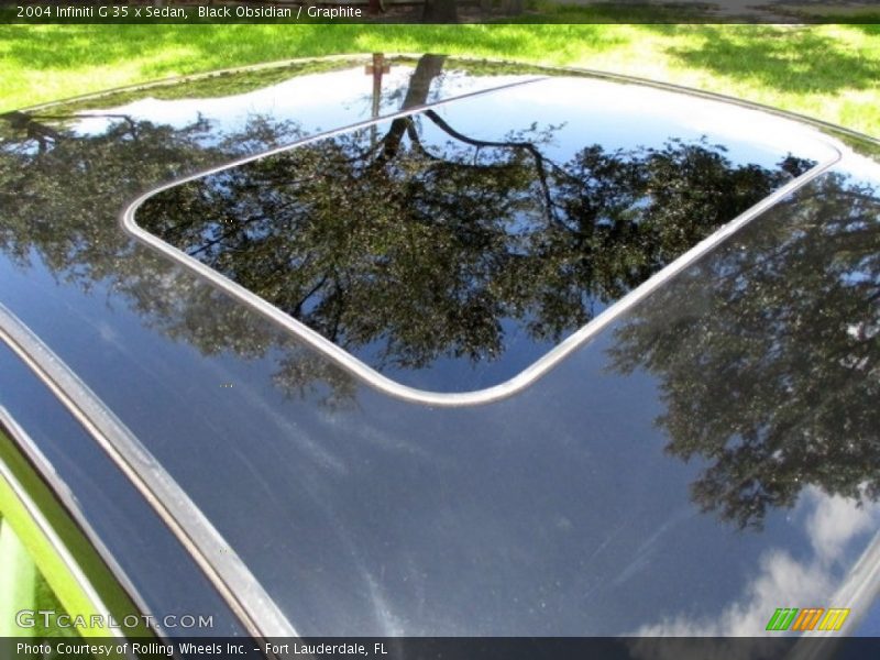 Black Obsidian / Graphite 2004 Infiniti G 35 x Sedan