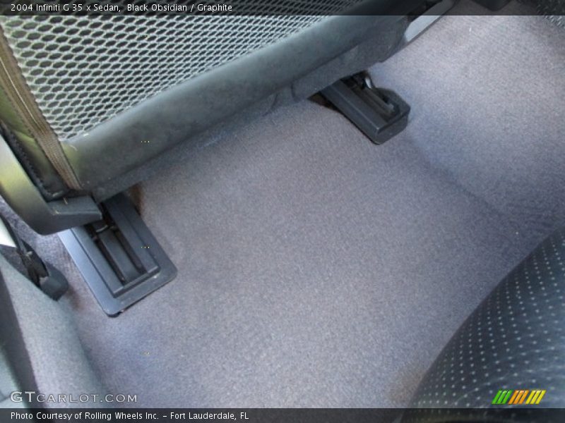 Black Obsidian / Graphite 2004 Infiniti G 35 x Sedan