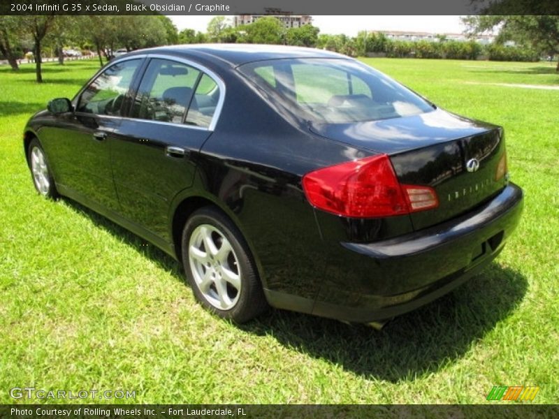 Black Obsidian / Graphite 2004 Infiniti G 35 x Sedan