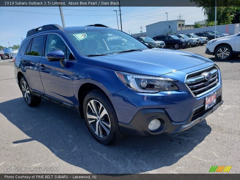 Abyss Blue Pearl / Slate Black 2019 Subaru Outback 2.5i Limited