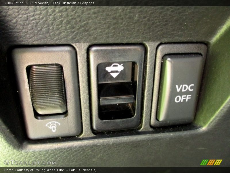 Black Obsidian / Graphite 2004 Infiniti G 35 x Sedan