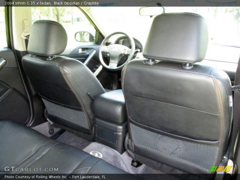 Black Obsidian / Graphite 2004 Infiniti G 35 x Sedan