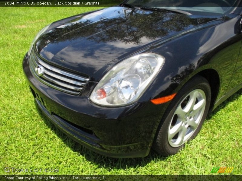 Black Obsidian / Graphite 2004 Infiniti G 35 x Sedan