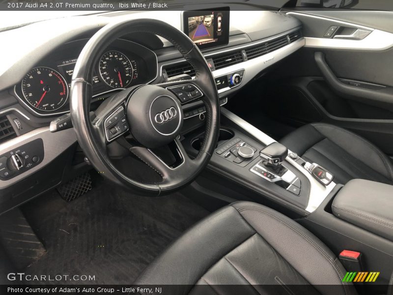 Ibis White / Black 2017 Audi A4 2.0T Premium quattro
