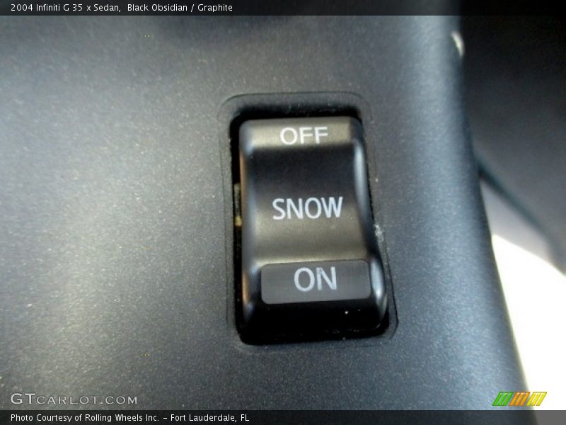 Black Obsidian / Graphite 2004 Infiniti G 35 x Sedan