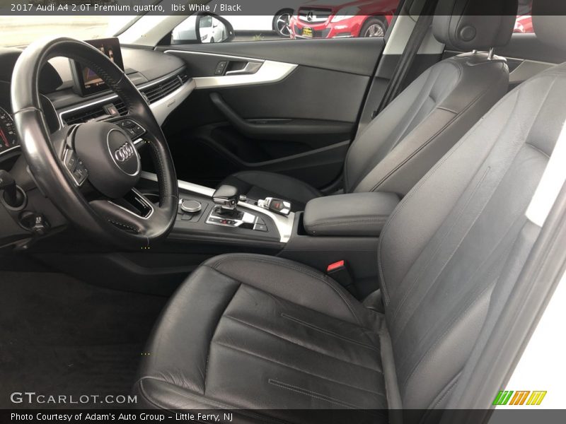 Ibis White / Black 2017 Audi A4 2.0T Premium quattro