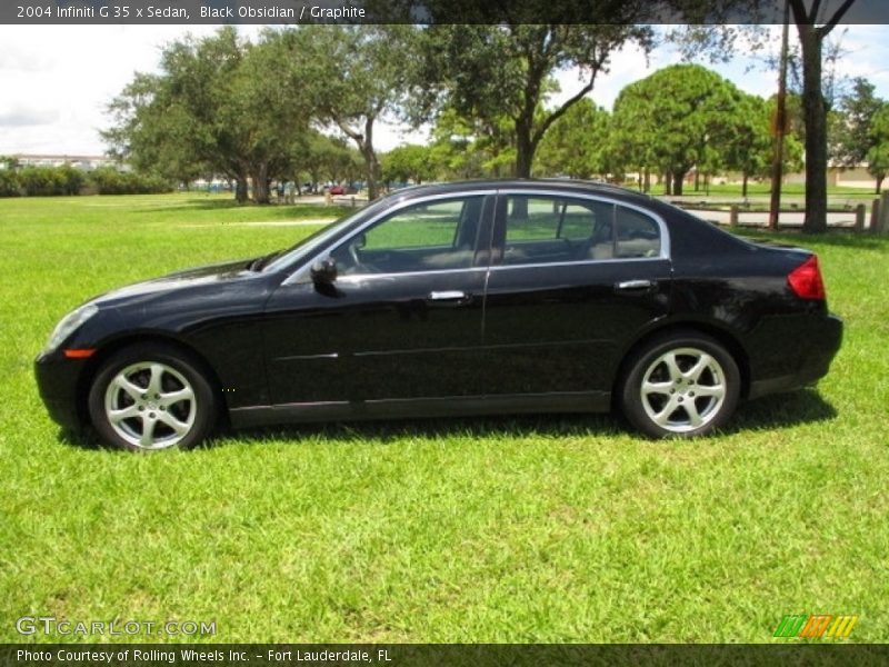 Black Obsidian / Graphite 2004 Infiniti G 35 x Sedan